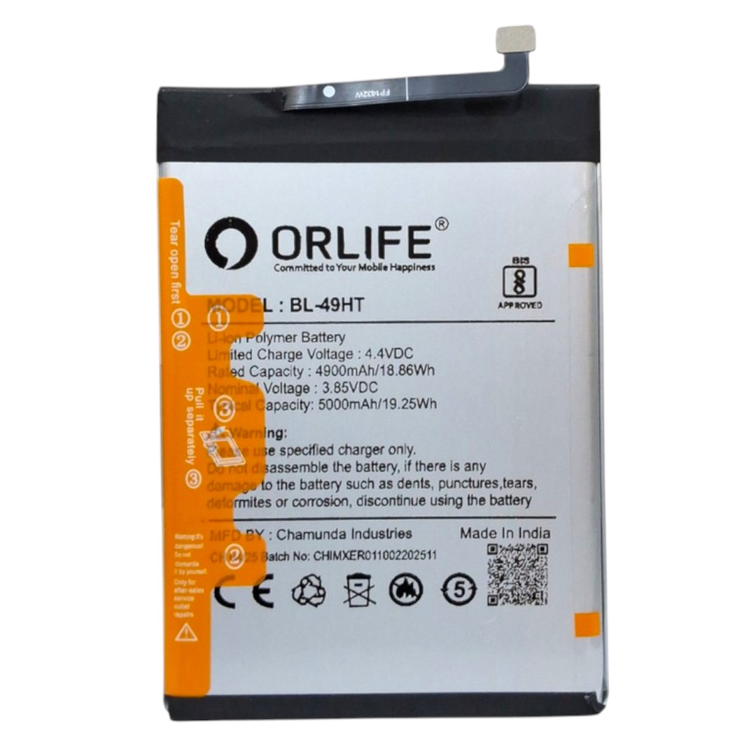 Orlife Battery for Tecno Spark 6 / Camon 16
